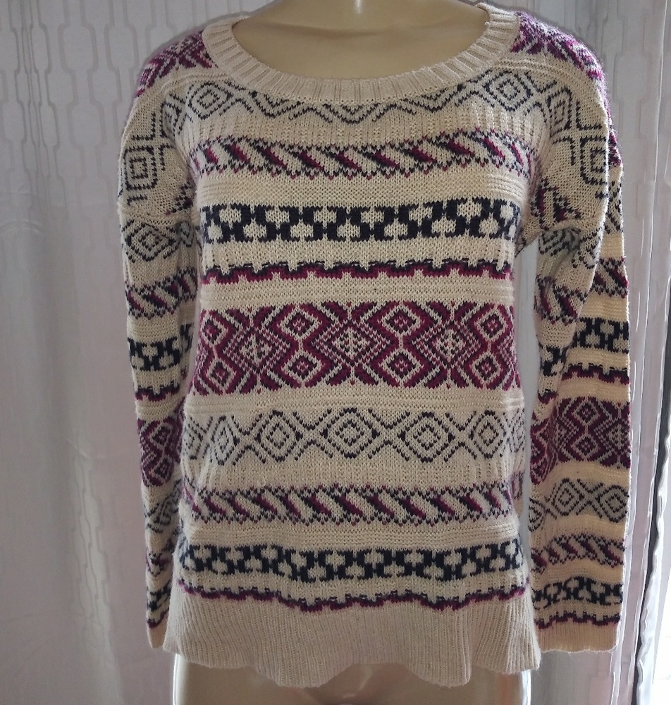 Pink Rose sweater🍀